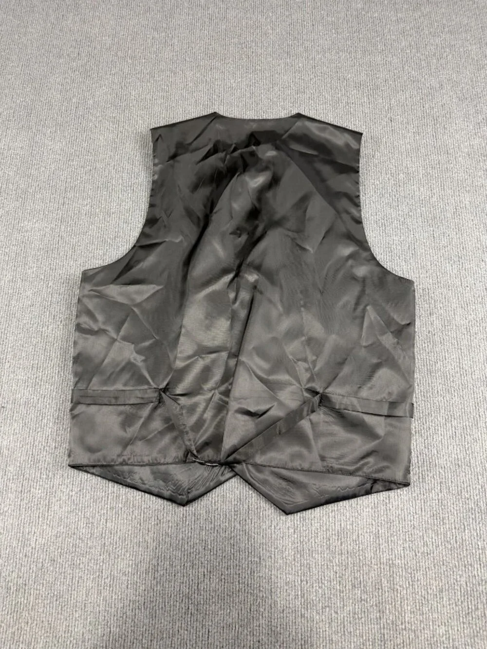 Umo Lorenzo Mens Black Paisley Vest S